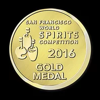 2016 SF Spirits Competition - Wild Buck Whiskey - Gold Medal 200sq