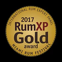 AWARD 2017 RUM FESTIVAL FLORIDA MERMAID RUM GOLD OVERPROOF