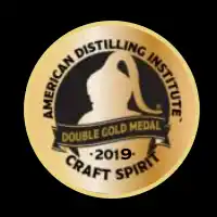 2019 American Distilling Institute - Florida Mermaid Rum - Double Gold - Overproof - MEDAL 200sq
