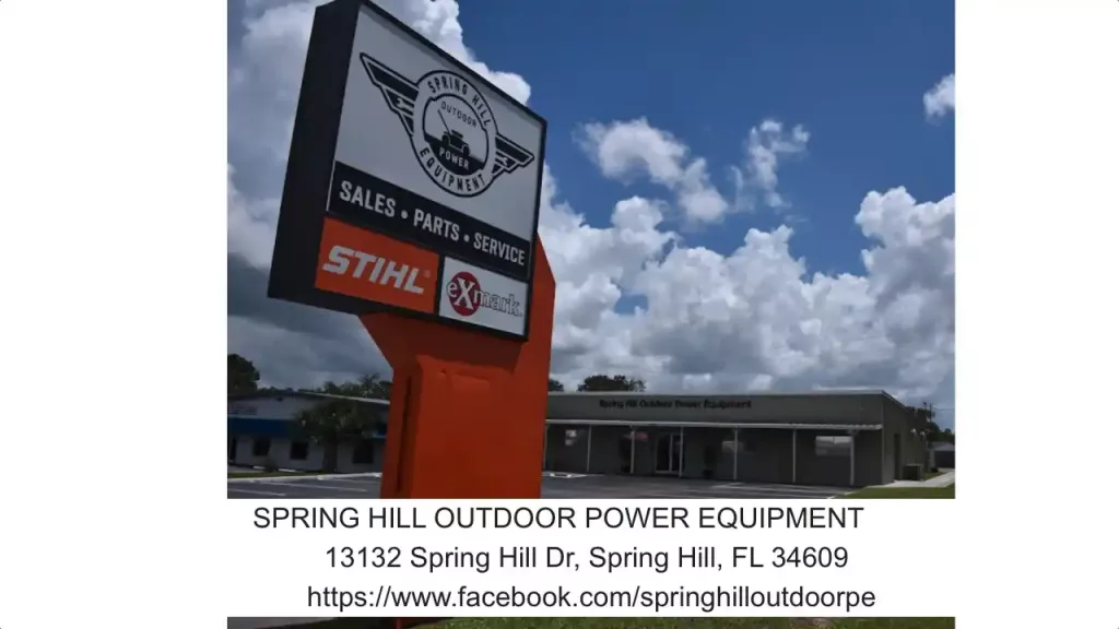 SPRING HILL OUTDOOR POWER EQUIPMENT