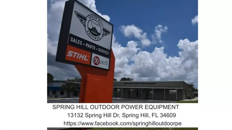 Shout Out Day – Spring Hill Outdoor Power Equipment #1 Best