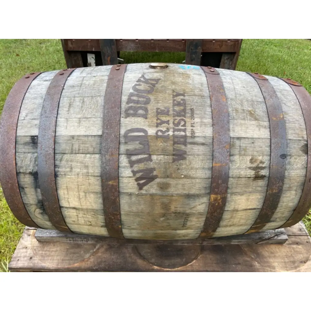 Two 53 Gallon Rye Whiskey Barrels for Sale 02