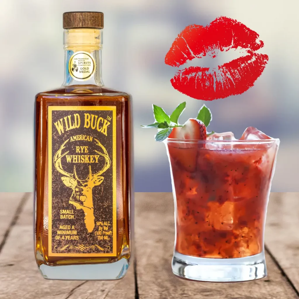 KENTUCKY KISS COCKTAIL – WILD BUCK WHISKEYKENTUCKY KISS COCKTAIL – WILD BUCK WHISKEY