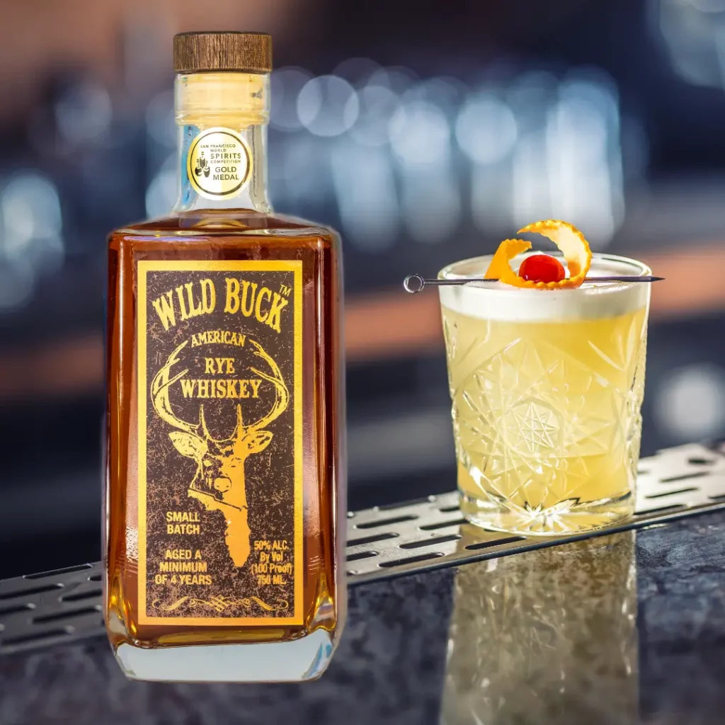 WHISKEY SOUR COCKTAIL – WILD BUCK WHISKEY