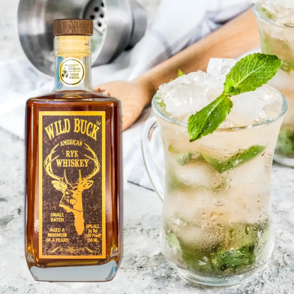 MINT JULEP COCKTAIL – WILD BUCK WHISKEY