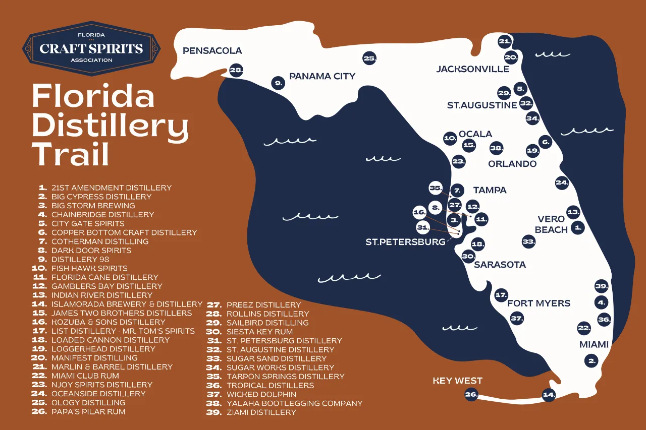 FCSA Distillery Map
