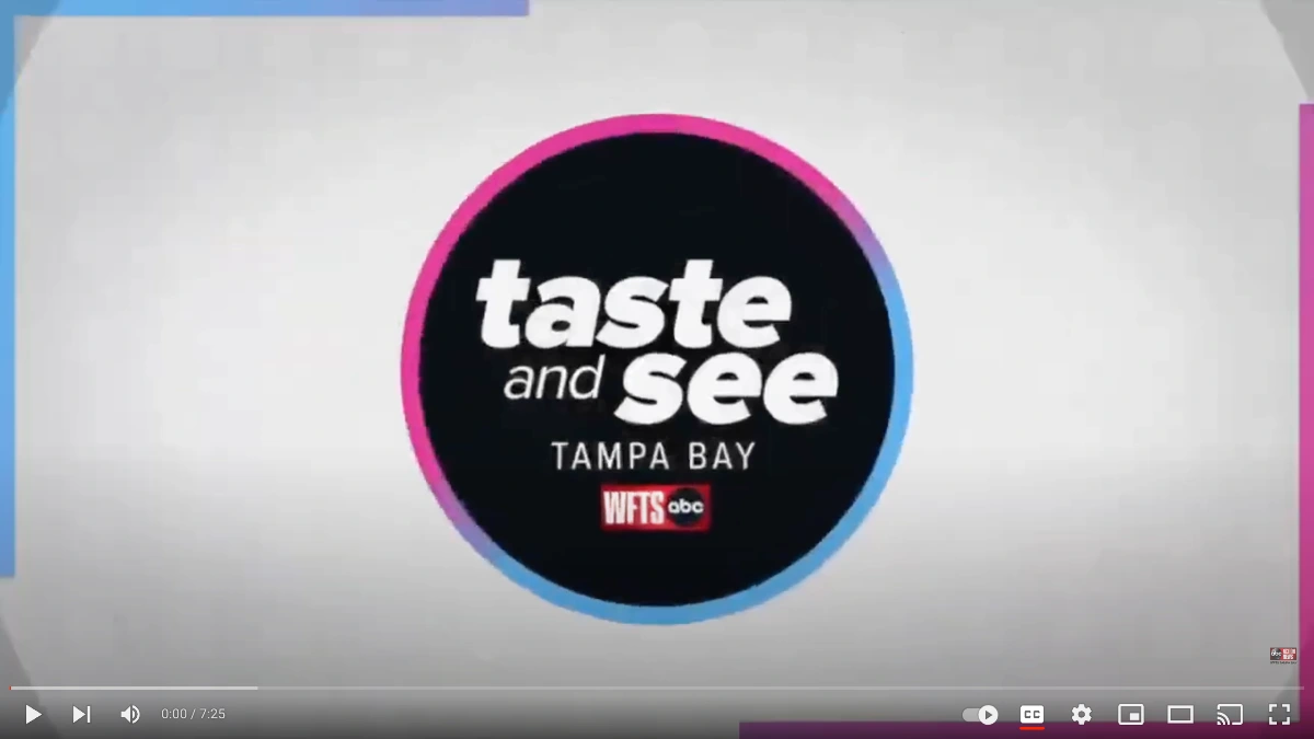 Taste and See Tampa Bay - WFTS ABC (VIDEO)