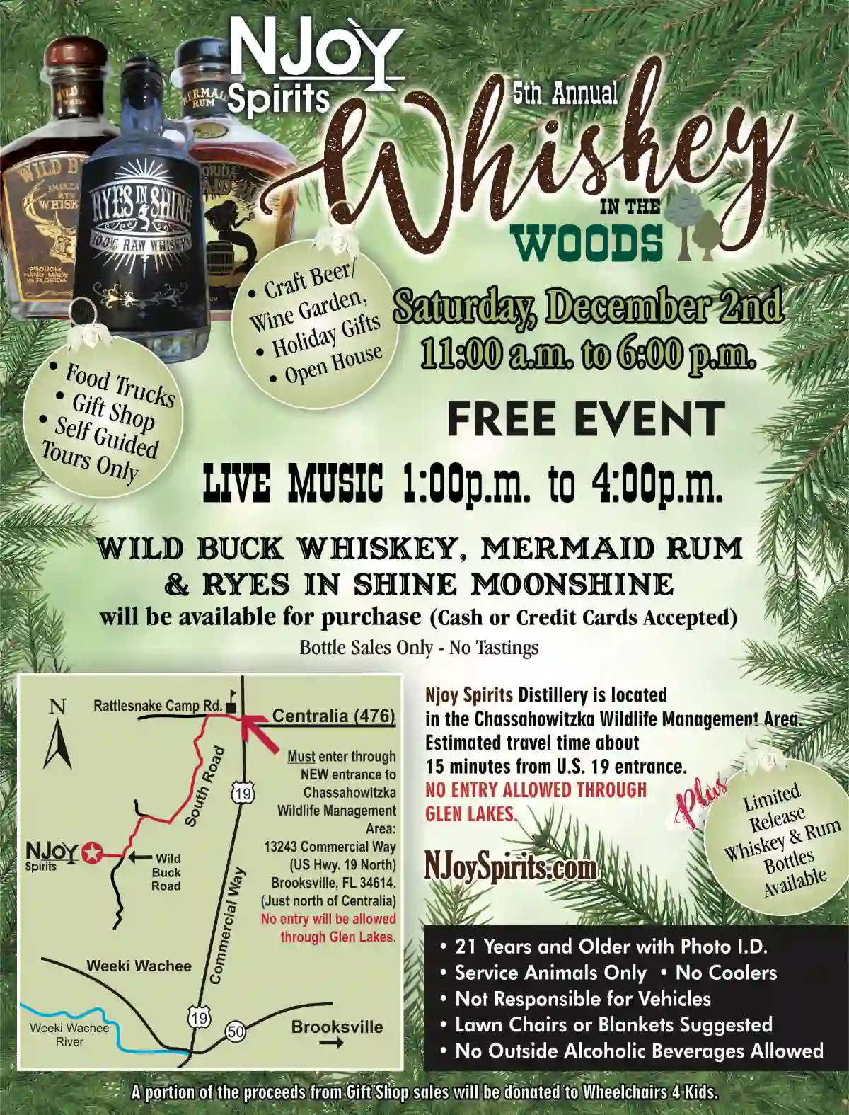 2023 WHISKEY IN THE WOODS EVENT