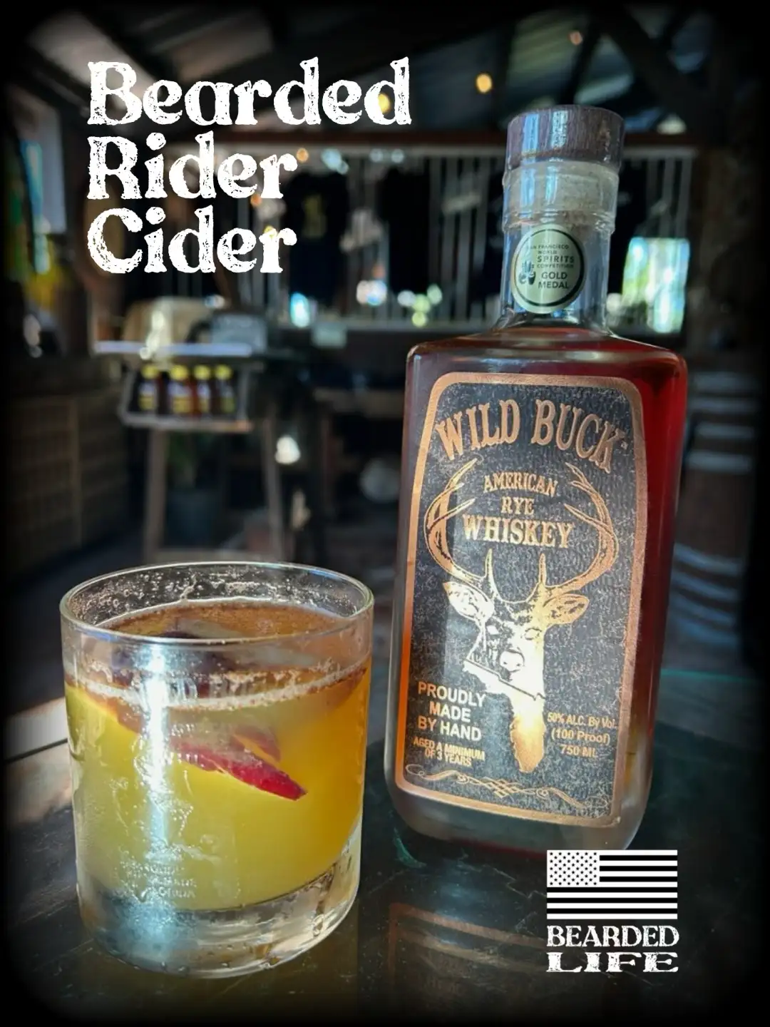Bearded Rider Cider Cocktail