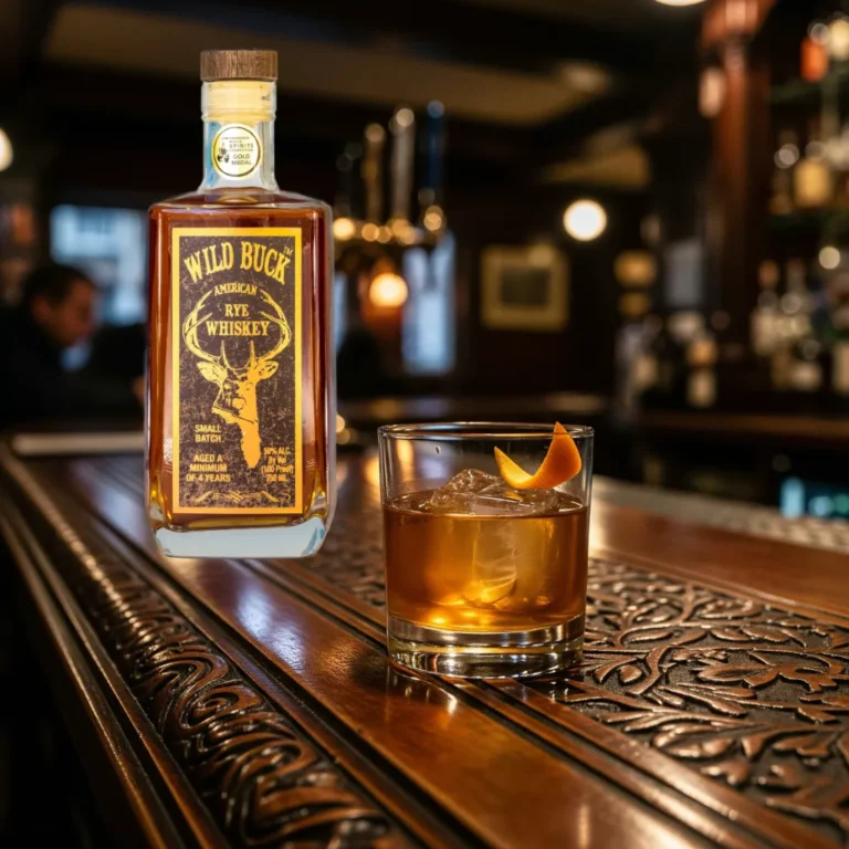 OLD FASHIONED COCKTAIL MADE WITH WILD BUCK WHISKEY | NJOY SPIRITS DISTILLERY